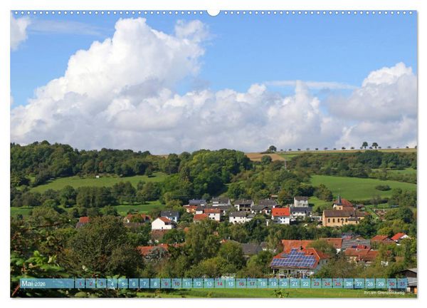 Produktbild: SAARLAND - AUSSICHTSREICH (hochwertiger Premium Wandkalender 2026 DIN A2 quer), Kunstdruck in Hochglanz