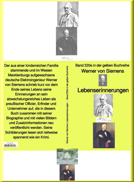 Produktbild: Lebenserinnerungen - Band 220e in der gelben Buchreihe - bei J&uuml;rgen Ruszkowski