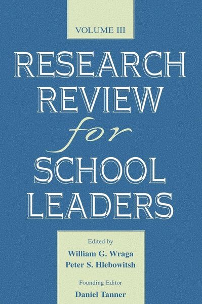 Produktbild: Research Review for School Leaders
