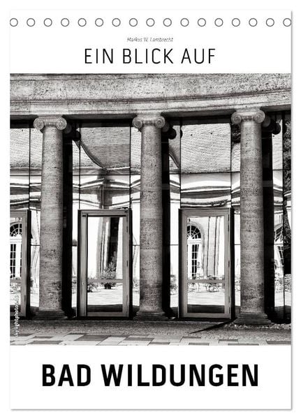 Produktbild: Ein Blick auf Bad Wildungen (Tischkalender 2026 DIN A5 hoch), CALVENDO Monatskalender