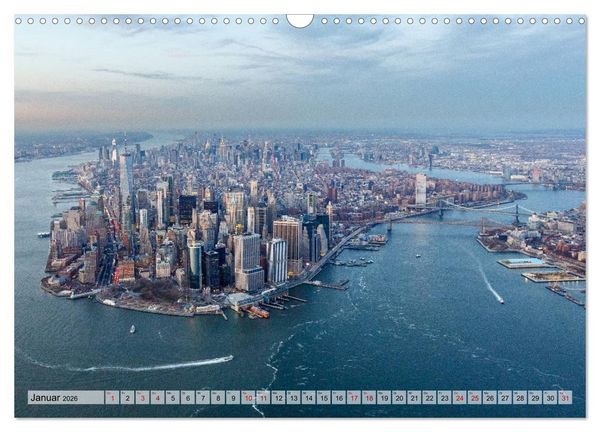 Produktbild: New York - United States of America (Wandkalender 2026 DIN A3 quer), CALVENDO Monatskalender