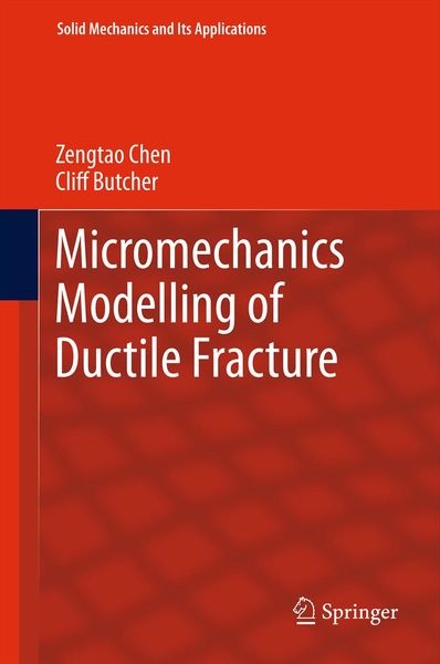 Produktbild: Micromechanics Modelling of Ductile Fracture
