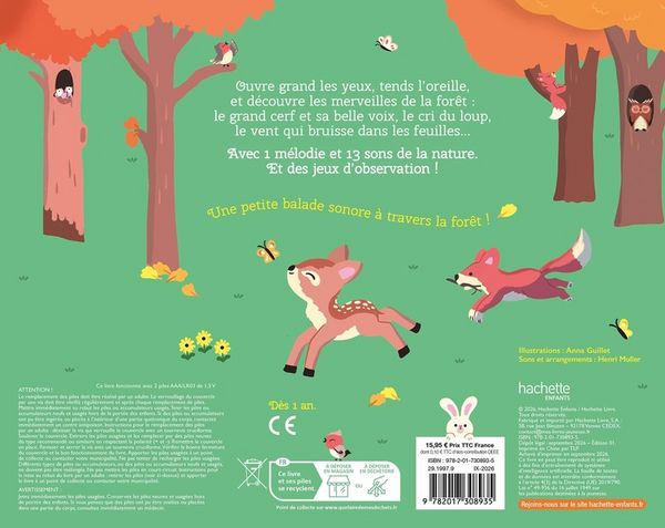 Produktbild: Decouvre les bruits de la foret