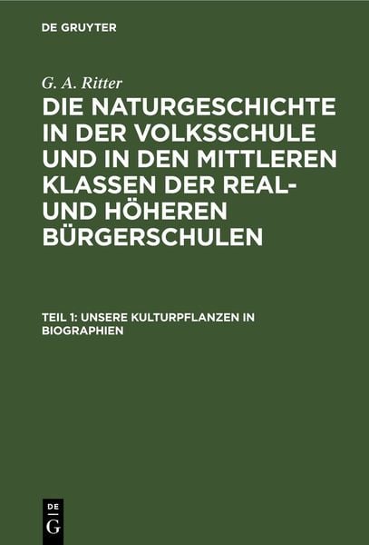 Produktbild: Unsere Kulturpflanzen in Biographien
