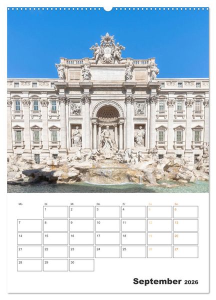 Produktbild: Rom - Kunst, Kultur und Geschichte (Wandkalender 2026 DIN A2 hoch), CALVENDO Monatskalender