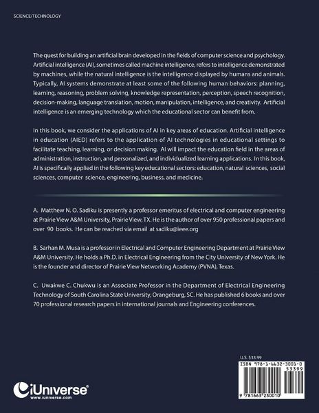 Produktbild: Artificial Intelligence in Education