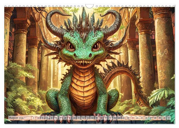 Produktbild: S&uuml;&szlig;es oder Saures - Ein Jahr voller Monsterspa&szlig; (Wandkalender 2026 DIN A3 quer), CALVENDO Monatskalender