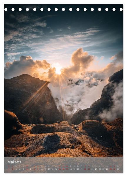 Produktbild: Madeira - Zauber einer Insel (Tischkalender 2027 DIN A5 hoch), CALVENDO Monatskalender