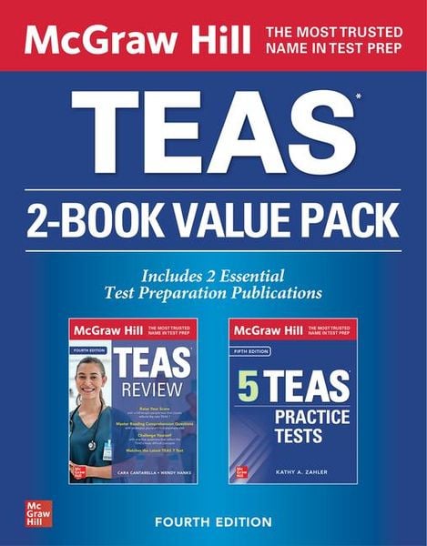 Produktbild: McGraw Hill Teas 2-Book Value Pack, Fourth Edition