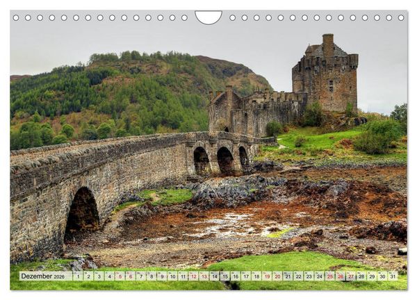 Produktbild: Schottland - Land aus Nebel und Licht (Wandkalender 2026 DIN A4 quer), CALVENDO Monatskalender