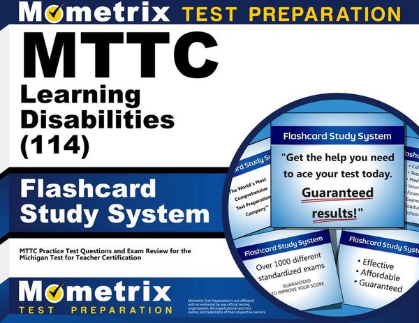 Produktbild: Mttc Learning Disabilities (114) Flashcard Study System