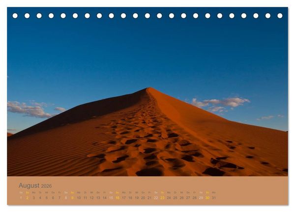 Produktbild: Afrika Impressionen. NAMIBIA - S&Uuml;DAFRIKA - BOTSWANA (Tischkalender 2026 DIN A5 quer), CALVENDO Monatskalender
