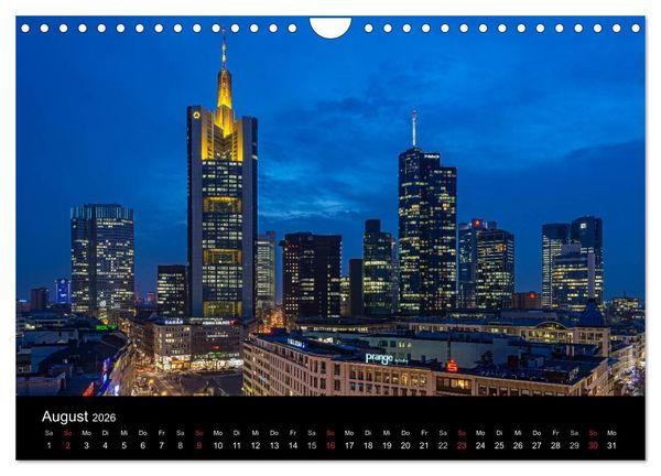 Produktbild: Frankfurt am Main (Wandkalender 2026 DIN A4 quer), CALVENDO Monatskalender