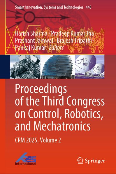 Produktbild: Proceedings of the Third Congress on Control, Robotics, and Mechatronics