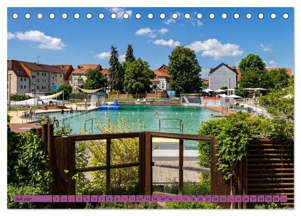Produktbild: Bad Frankenhausen - Kyffh&auml;user in Th&uuml;ringen (Tischkalender 2027 DIN A5 quer), CALVENDO Monatskalender