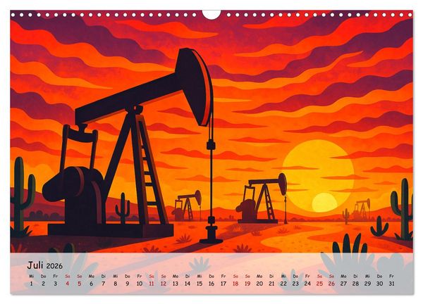 Produktbild: Nordamerika von Alaska bis Texas - Wild, Weit und Wundersch&ouml;n (Wandkalender 2026 DIN A3 quer), CALVENDO Monatskalender
