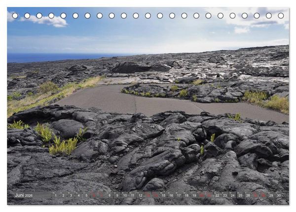 Produktbild: The Big Island of Hawaii (Tischkalender 2026 DIN A5 quer), CALVENDO Monatskalender