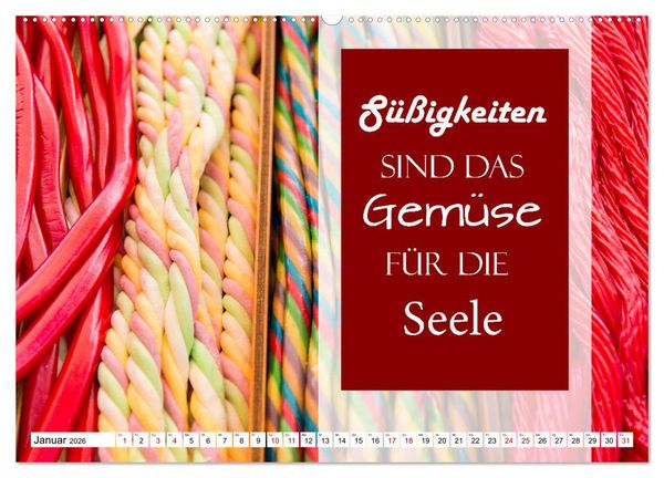 Produktbild: Liebe aus Zucker (Wandkalender 2026 DIN A2 quer), CALVENDO Monatskalender
