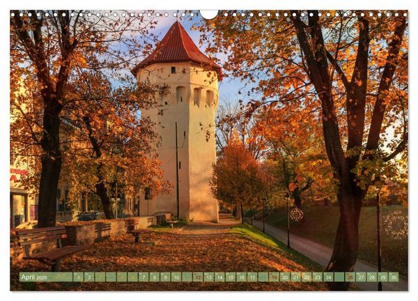 Produktbild: Zauberhaftes Sibiu - Die Perle Siebenb&uuml;rgens in Rum&auml;nien (Wandkalender 2026 DIN A3 quer), CALVENDO Monatskalender