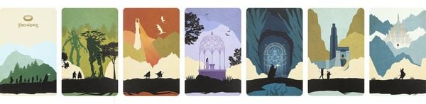 Produktbild: Moleskine Der Herr der Ringe Postkarten (7er-Set)