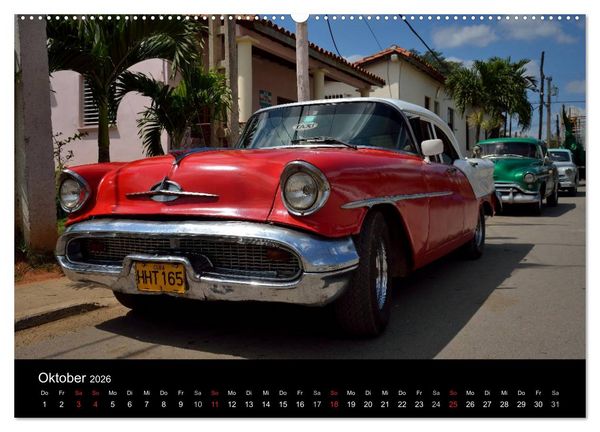 Produktbild: Cuba Cars (hochwertiger Premium Wandkalender 2026 DIN A2 quer), Kunstdruck in Hochglanz