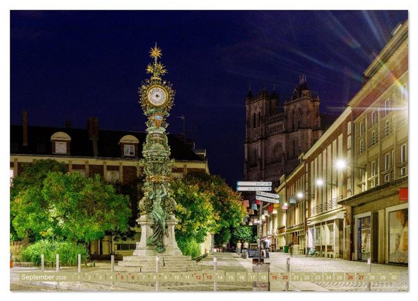 Produktbild: Amiens. Die leise Sch&ouml;nheit Nordfrankreichs (hochwertiger Premium Wandkalender 2026 DIN A2 quer), Kunstdruck in Hochglanz