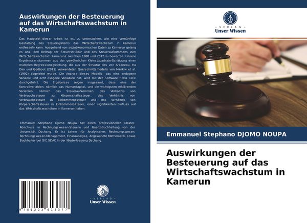 Produktbild: Auswirkungen der Besteuerung auf das Wirtschaftswachstum in Kamerun