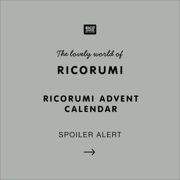 Produktbild: Ricorumi Adventskalender "Weihnachtsmarkt"