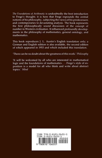 Produktbild: The Foundations of Arithmetic