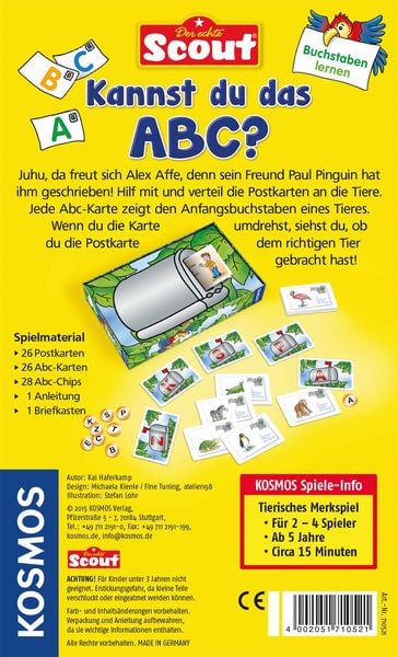 Produktbild: Scout Kannst du das ABC?