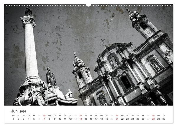 Produktbild: Silberstein portr&auml;tiert Palermo (Wandkalender 2026 DIN A2 quer), CALVENDO Monatskalender