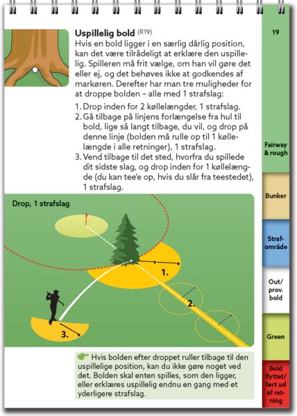 Produktbild: Quickguide til Golfreglerne 2023-2027