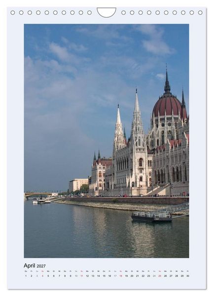 Produktbild: Die Donau von Passau zum Delta (Wandkalender 2027 DIN A4 hoch), CALVENDO Monatskalender