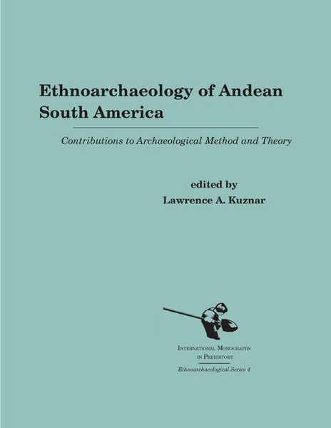 Produktbild: Ethnoarchaeology of Andean South America