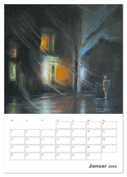 Produktbild: Anna Arndt Jahresimpressionen mit Planer (Wandkalender 2026 DIN A3 hoch), CALVENDO Monatskalender
