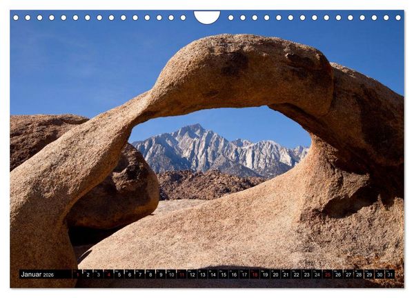 Produktbild: Kalifornien USA (Wandkalender 2026 DIN A4 quer), CALVENDO Monatskalender