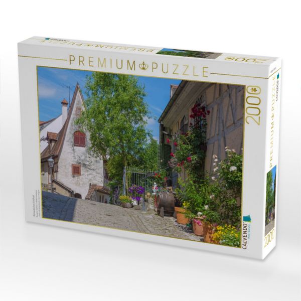 Produktbild: CALVENDO Puzzle Romantisches Sulzfeld | 2000 Teile Lege-Gr&ouml;&szlig;e 90x67cm Foto-Puzzle f&uuml;r gl&uuml;ckliche Stunden