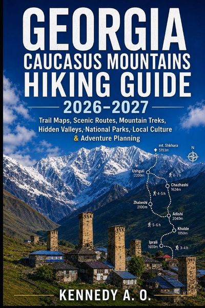 Produktbild: GEORGIA CAUCASUS MOUNTAINS HIKING GUIDE 2026-2027