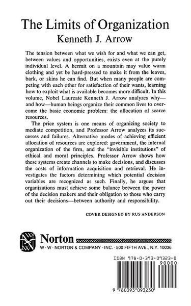 Produktbild: Limits of Organization