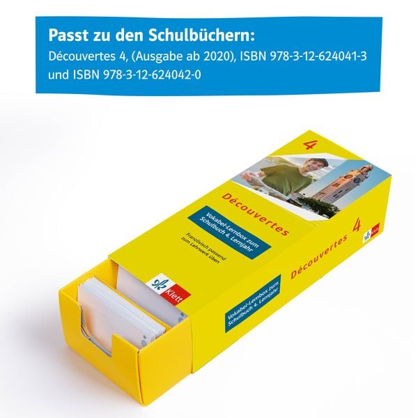 Produktbild: D&eacute;couvertes 4 (ab 2020) - Vokabel-Lernbox zum Schulbuch 4. Lernjahr