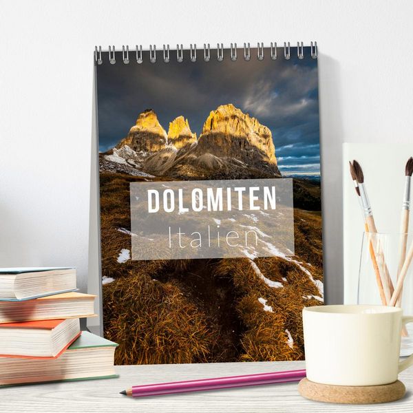 Produktbild: Dolomiten. Italien (Tischkalender 2026 DIN A5 hoch), CALVENDO Monatskalender