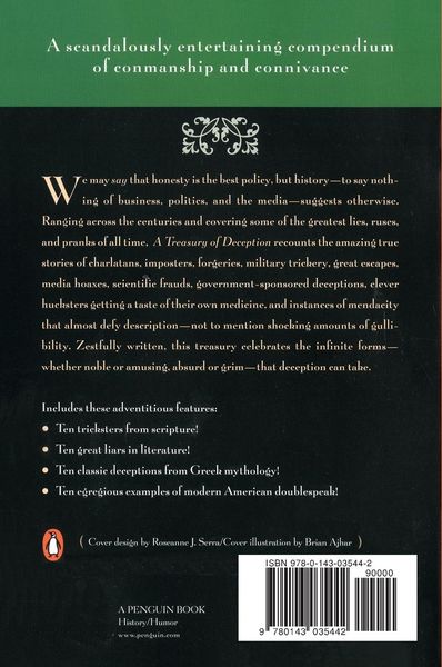 Produktbild: A Treasury of Deception