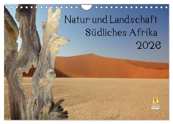 Produktbild: Natur und Landschaft. S&uuml;dliches Afrika 2026 (Wandkalender 2026 DIN A4 quer), CALVENDO Monatskalender