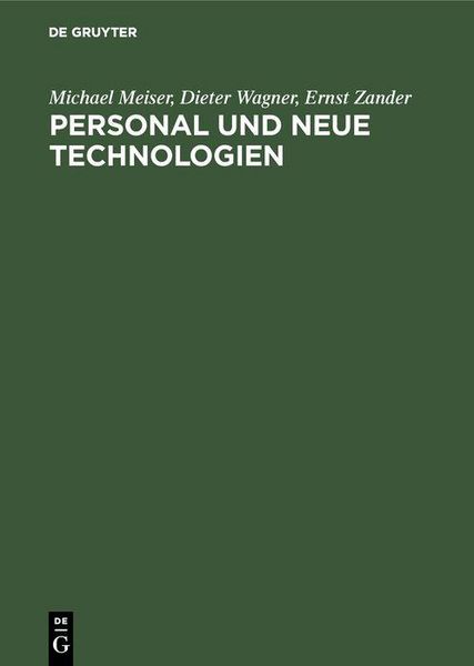 Produktbild: Personal und neue Technologien