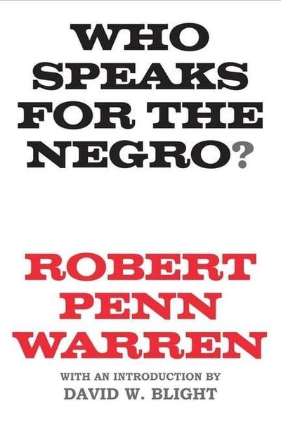 Produktbild: Warren, R: Who Speaks for the Negro?