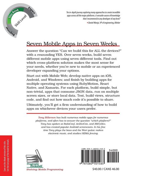 Produktbild: Seven Mobile Apps in Seven Weeks