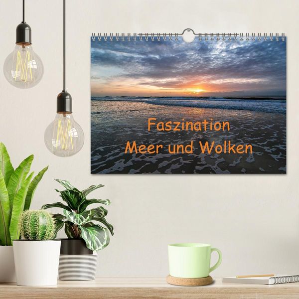 Produktbild: Faszination Meer und Wolken (Wandkalender 2027 DIN A4 quer), CALVENDO Monatskalender