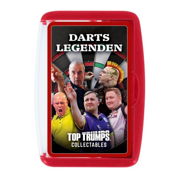 Produktbild: Top Trumps Geschenkset Darts (inkl. Dartpfeile)