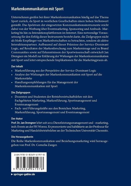 Produktbild: Markenkommunikation mit Sport