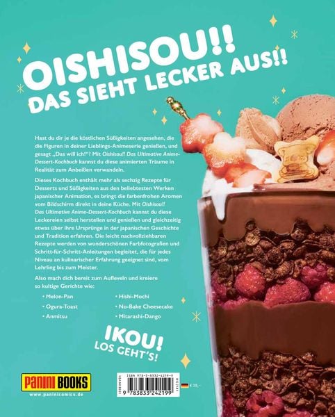 Produktbild: Oishisou!! Das ultimative Anime-Dessert-Kochbuch